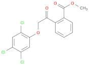 Benzoic acid, 2-[2-(2,4,5-trichlorophenoxy)acetyl]-, methyl ester