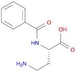 Butanoic acid, 4-amino-2-(benzoylamino)-, (S)- (9CI)