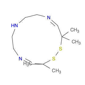 1,2-Dithia-5,8,11-triazacyclotrideca-4,11-diene, 3,3,13,13-tetramethyl-