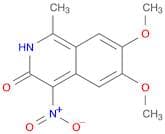 3(2H)-Isoquinolinone, 6,7-dimethoxy-1-methyl-4-nitro-
