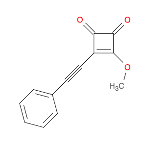 3-Cyclobutene-1,2-dione, 3-methoxy-4-(2-phenylethynyl)-