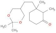 Cyclohexanone, 3-[2-(2,2-dimethyl-1,3-dioxan-5-yl)ethyl]-2,3-dimethyl-