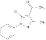 Ethanone, 1-(5-chloro-3-methyl-1-phenyl-1H-pyrazol-4-yl)-
