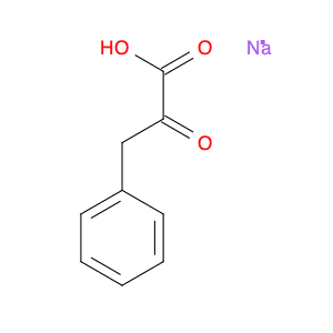 Benzenepropanoic acid, α-oxo-, sodium salt (1:1)