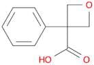 3-Oxetanecarboxylic acid, 3-phenyl-