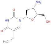 Uridine, 3'-amino-2',3'-dideoxy-5-ethyl- (9CI)