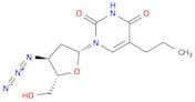 Uridine, 3'-azido-2',3'-dideoxy-5-propyl- (9CI)