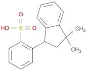 Benzenesulfonic acid, (2,3-dihydro-3,3-dimethyl-1H-inden-1-yl)- (9CI)