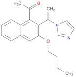 Ethanone, 1-[butoxy[1-(1H-imidazol-1-yl)ethenyl]naphthalenyl]- (9CI)