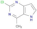 2-Chloro-4-methyl-5H-pyrrolo[3,2-d]pyrimidine