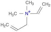 2-Propen-1-aminium, N-ethenyl-N,N-dimethyl-
