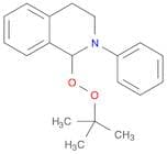 Isoquinoline, 1-[(1,1-dimethylethyl)dioxy]-1,2,3,4-tetrahydro-2-phenyl-