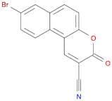 3H-Naphtho[2,1-b]pyran-2-carbonitrile, 8-bromo-3-oxo-