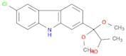 6-Chloro-β,β-dimethoxy-α-methyl-9H-carbazole-2-ethanol