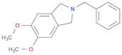 1H-Isoindole, 2,3-dihydro-5,6-dimethoxy-2-(phenylmethyl)-