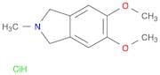 1H-Isoindole, 2,3-dihydro-5,6-dimethoxy-2-methyl-, hydrochloride (9CI)