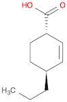 2-Cyclohexene-1-carboxylic acid, 4-propyl-, trans- (9CI)