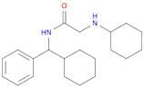Acetamide, 2-(cyclohexylamino)-N-(cyclohexylphenylmethyl)-