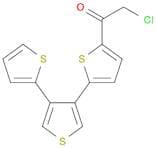 Ethanone, 2-chloro-1-[2,3':4',2''-terthiophen]-5-yl- (9CI)