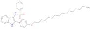 N-(2-(4-(Hexadecyloxy)phenyl)-1H-indol-3-yl)benzenesulfonamide