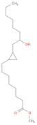 Cyclopropaneoctanoic acid, 2-(2-hydroxyoctyl)-, methyl ester
