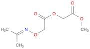 Acetic acid, 2-[[(1-methylethylidene)amino]oxy]-, 2-methoxy-2-oxoethyl ester