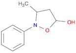 5-Isoxazolidinol, 3-methyl-2-phenyl-