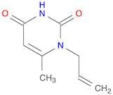 2,4(1H,3H)-Pyrimidinedione, 6-methyl-1-(2-propen-1-yl)-
