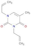 2,4(1H,3H)-Pyrimidinedione, 5-methyl-1,3-di-2-propen-1-yl-