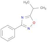 1,2,4-Oxadiazole, 5-(1-methylethyl)-3-phenyl-