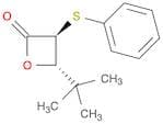 2-Oxetanone, 4-(1,1-dimethylethyl)-3-(phenylthio)-, trans- (9CI)