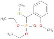 Phosphonic acid, [(2-methoxyphenyl)(methylthio)methyl]-, diethyl ester (9CI)