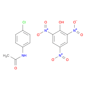 Acetamide, N-(4-chlorophenyl)-, compd. with 2,4,6-trinitrophenol (1:1)