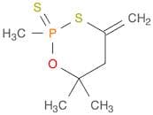 1,3,2-Oxathiaphosphorinane, 2,6,6-trimethyl-4-methylene-, 2-sulfide