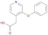 4-Pyridineacetic acid, 3-phenoxy-
