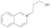 Isoquinolinium, 2-(3-hydroxypropyl)-