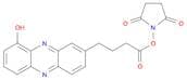 2-Phenazinebutanoic acid, 9-hydroxy-, 2,5-dioxo-1-pyrrolidinyl ester