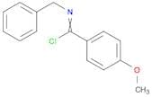 Benzenecarboximidoyl chloride, 4-methoxy-N-(phenylmethyl)-