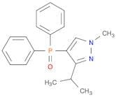 1H-Pyrazole, 4-(diphenylphosphinyl)-1-methyl-3-(1-methylethyl)-