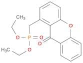 Phosphonic acid, [(9-oxo-9H-xanthen-1-yl)methyl]-, diethyl ester (9CI)