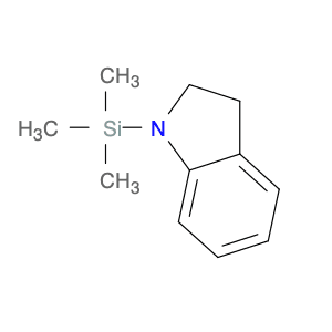 1H-Indole, 2,3-dihydro-1-(trimethylsilyl)-
