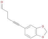 4-Pentynal, 5-(1,3-benzodioxol-5-yl)-