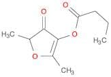 2,5-dimethyl-4-oxo-4,5-dihydrofuran-3-yl butanoate
