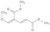 2-Pentenedioic acid, 4-(methoxymethylene)-, 1,5-dimethyl ester, (2E,4Z)-
