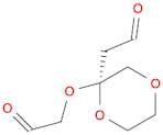 1,4-Dioxane-2-acetaldehyde, 2-(2-oxoethoxy)-, (S)- (9CI)