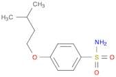 4-(3-methylbutoxy)benzene-1-sulfonamide
