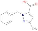1H-Pyrazole-5-carboxylic acid, 3-methyl-1-(phenylmethyl)-