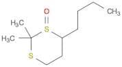 1,3-Dithiane, 4-butyl-2,2-dimethyl-, 3-oxide