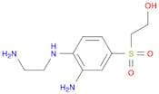 Ethanol, 2-[[3-amino-4-[(2-aminoethyl)amino]phenyl]sulfonyl]-