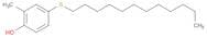 Phenol, 4-(dodecylthio)-2-methyl-
